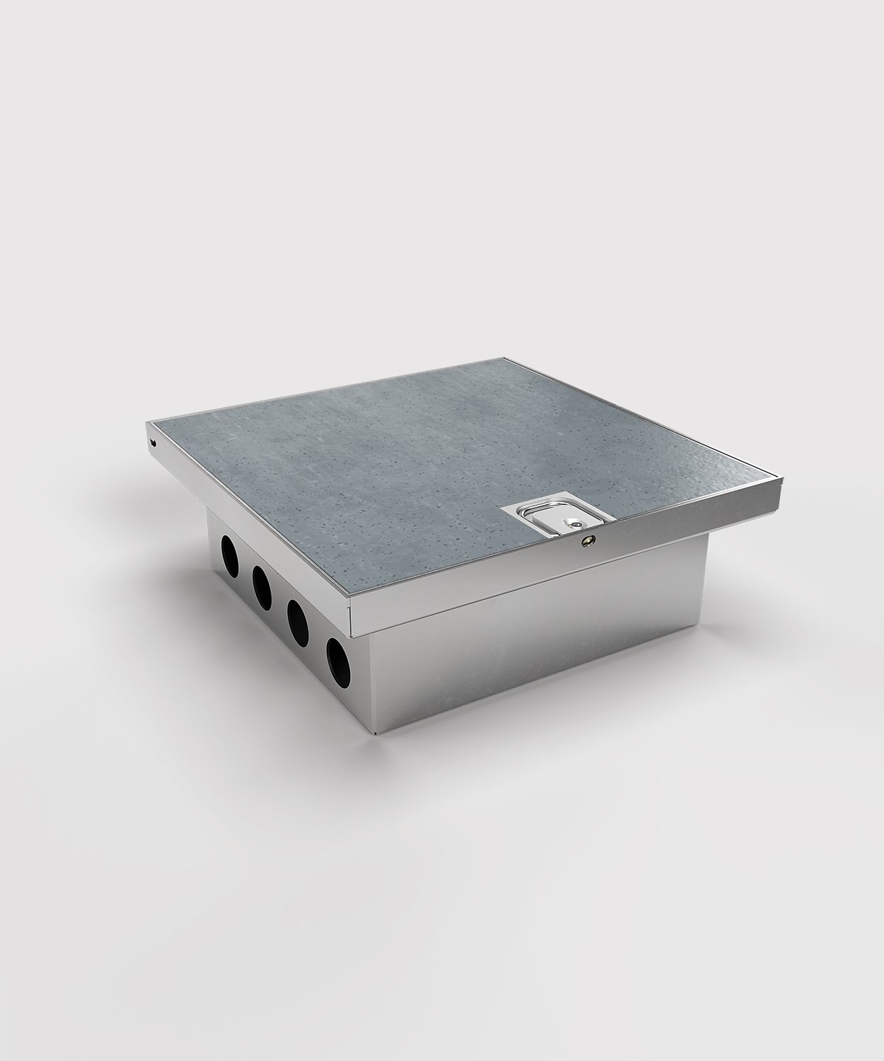 Bodentank 2008B Deckel geschlossen mit Bodenbelag