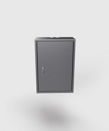 5623E Wandverteiler Tür mit Schlüssel abgeschlossen Farbe DB703