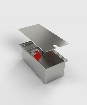 CEE-Bodentank 6400E Deckel offen Bild 1