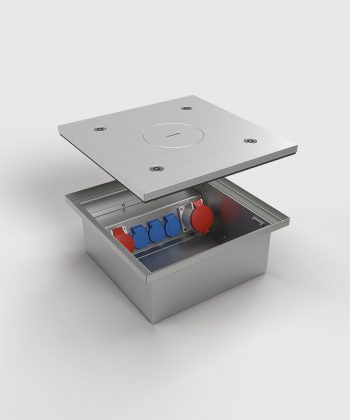 CEE-Bodentank 6523Q Deckel angehoben