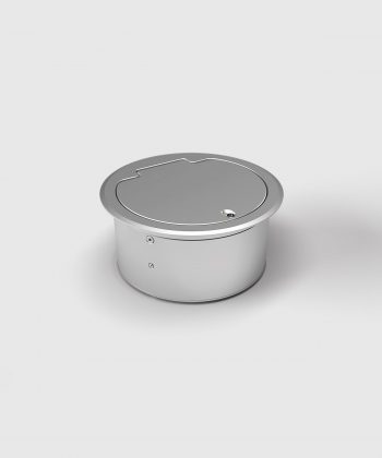 Bodensteckdose 8602A Deckel geschlossen