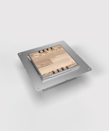 Hohlbodentank 8908H Deckel mit Bodenbelag geschlossen mit Kabelausschnitten