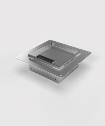 Hohlbodentank 8908HB Deckel geschlossen mit Bürstenauslass