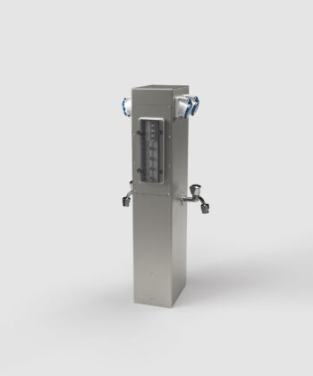 Energiesäule Camping ES884-H800 mit 4x CEE 3/16A und 2x Wasseranschluss plus Absicherung